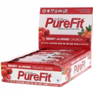 Purefit  חטיף  טבעוני  בטעם שקדים ופירות יער